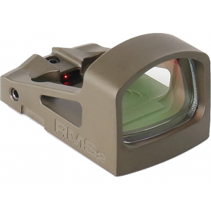 SHIELD SIGHTS Mini Compact RMS2 Reflex Red Dot Sight 1x 8 MOA Dot Glass Lens Olive Drab