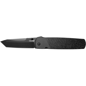 Cold Steel Hatamoto Pocket Knife 4" Tanto Point CPM 20CV Black PVD Blade Carbon Fiber Handle Black - Cold Steel