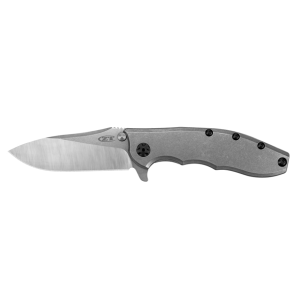 Zero Tolerance 0562TI Pocket Knife 3.5" Drop Point CPM-20CV Stainless Steel Blade Titanium Handle Gray - Zero Tolerance