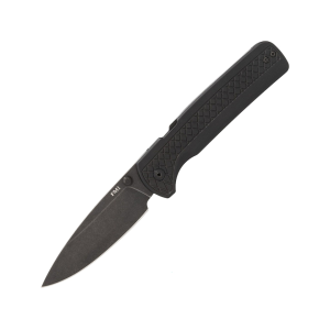 Cold Steel FM1 Full Metal Atlas Pocket Knife 3.5" Drop Point CPM S35VN Black Blade Titanium Handle Black - Cold Steel