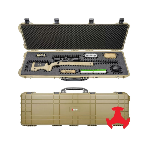 Eylar Hard Rifle Case with Ragar XP Crosslinked Foam Insert 53" Tan - Eylar