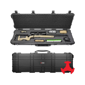 Eylar Hard Rifle Case with Ragar XP Crosslinked Foam Insert 53" Black - Eylar