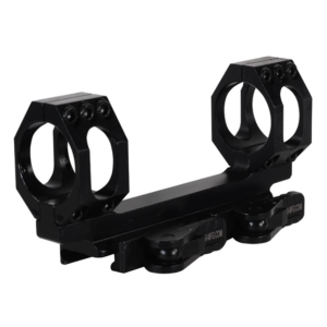 American Defense Recon-SW QD 1-Piece Picatinny Scope Mount 30mm Rings AR-15 Matte Black - American Defense