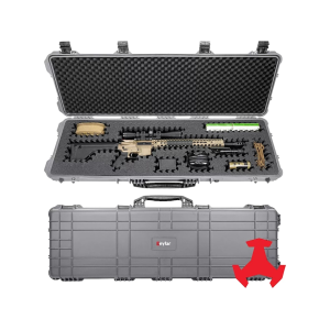 Eylar Hard Rifle Case with Ragar XP Crosslinked Foam Insert 48" Gray - Eylar