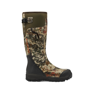 LaCrosse Alphaburly Pro 18" Rubber Boots First Lite Specter Men's 15 D - Lacrosse