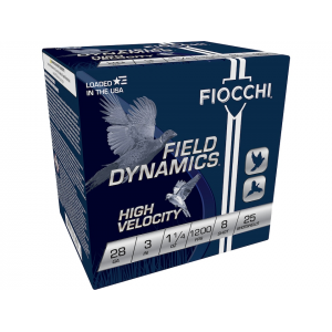 cchi High Velocity 28 Gauge 3 #8 Lead Shot 1 Oz Case Of 250 (10 Boxes Of 25) Ammo