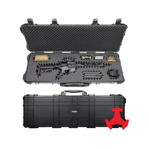Eylar Hard Rifle Case with Ragar XP Crosslinked Foam Insert 44" Black - Eylar
