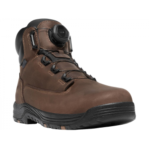 DANNER Caliper BOA Aluminum Toe Work Boots Leather Brown Men's 10.5 D