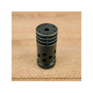 SilencerCo ASR Muzzle Brake for ASR Muzzle Devices Steel Matte - Silencerco