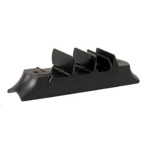 NECG Classic Express Rear Sight with Island Base 3-Leaf Large for .730" to .830" Diameter Barrel Steel Blue - Necg