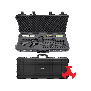 Eylar Hard Rifle Case with Ragar XP Crosslinked Foam Insert 38" Black - Eylar