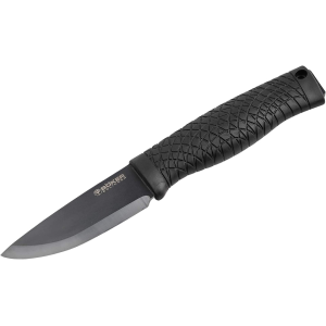 Boker Knives Naturensohne MK. I Fixed Blade Knife 3.5" Drop Point CPM-3V Black Hardcase Blade TPE Handle Black - Boker Knives