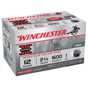 chester Super X 12 Gauge Rifled Slug 2-3/4 1oz Case Of 150 (10 Boxes Of 15) Ammo