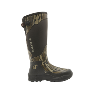 LaCrosse Alpha Agility 17" Rubber Boots Mossy Oak Original Bottomland Men's 12 D - Lacrosse