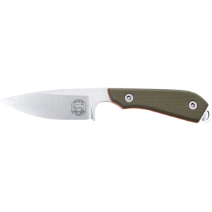 White River Knives M1 Pro Fixed Blade Knife 3" Drop Point CPM MagnaCut Stonewashed Blade G-10 Handle Green - White River Knives