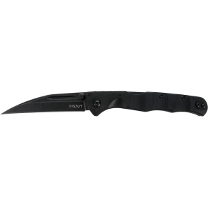 Cold Steel Frenzy II Pocket Knife 3.5" Sheepsfoot CPM-3V Black PVD Blade G-10 Handle Black - Cold Steel