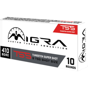 MIGRA Custom Turkey 410 Ammo 3" #7 & #9 Tss Shot 7/8 Oz Box Of 10 850060794223 201586