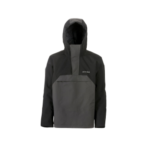 Grundens Men's Full Share Anorak Jacket Black/Anchor Large - Grundens