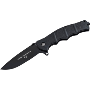 Boker Knives AK101 2.0 Pocket Knife 4.06" Drop Point D2 Black Blade Aluminum Handle Black - Boker Knives