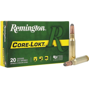 ington Core-Lokt 308 Winchester 180 Grain Jacketed Soft Point Case Of 200 (10 Boxes Of 20) Ammo