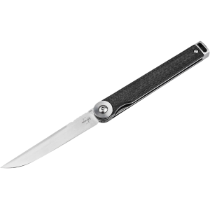 Boker Knives Kaizen Pocket Knife 2.95" Drop Point CPM S35VN Satin Blade Carbon Fiber Handle Black - Boker Knives