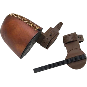 Selway Strap-on Rawhide Stick 6 Arrow Quiver - Selway Archery
