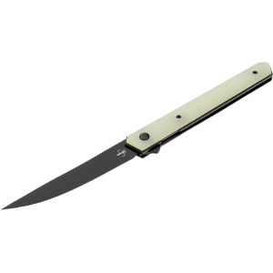 Boker Knives Kwaiken Air Pocket Knife 3.54" Drop Point VG-10 Black Blade G-10 Handle Jade - Boker Knives