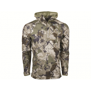 King's Camo Men's XKG Covert Quarter Zip Hoodie XK7 XL - King's Camo