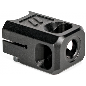 ZEV Technologies PRO Compensator V2 for Glock Gen 5 9mm 1/2"-28 Thread Aluminum Black - Zev Technologies