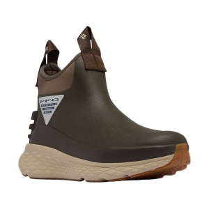 Columbia PFG Pro Sport Deck Boots Rubber Cordovan/Pear Men's 14 D - Columbia