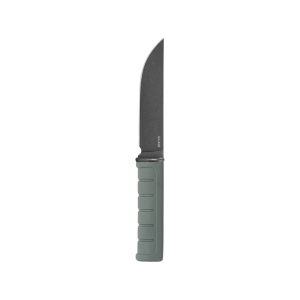 KA-BAR Dust II Fixed Blade Knife 5.25" Clip Point D2 Black PVD Blade Glass Filled Nylon Handle Green - Ka-Bar