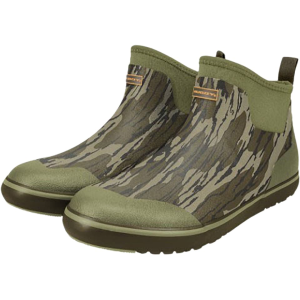 Muddy Outdoors Men's DV8 Deck Boots Rubber Mossy Oak Bottomland 11 D
