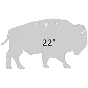 Birchwood Casey AR500 Steel Target Bison - Birchwood Casey