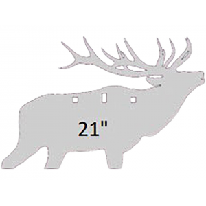 Birchwood Casey AR500 Steel Target Elk - Birchwood Casey