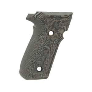 Hogue Extreme Series Grips for Sig P229 Contour Classic Inverse Checkered G10 GMascus Gray - Hogue