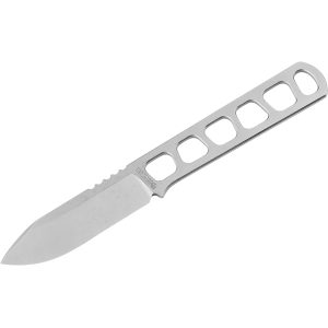 Boker Knives BFF Packlite Fixed Blade Knife 2.68" Drop Point CPM MagnaCut Stonewashed Blade Steel Handle Steel Stonewash - Boker Knives