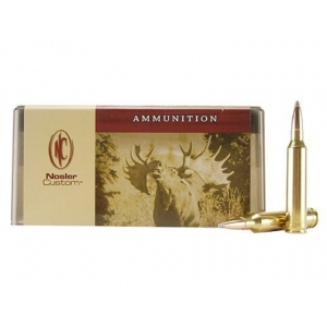 NOSLER Custom 7mm Remington Magnum Ammo 175 Grain NOSLER Partition Jacketed Soft Point Box Of 20
