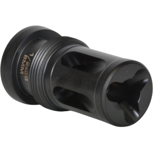 Griffin Armament Taper Mount Hammer Compensator Suppressor Mount 1/2"-28 Thread 9mm Stainless Steel Nitride - Griffin Armament