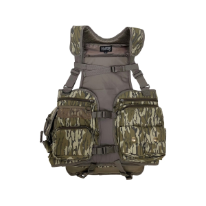 MIDWAYUSA Full Strut Turkey Vest Mossy Oak Original Bottomland M/L