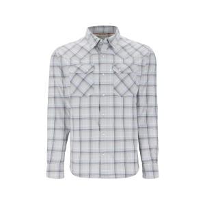 SIMMS Men's Brackett Long Sleeve Shirt Aspen Brackett Medium