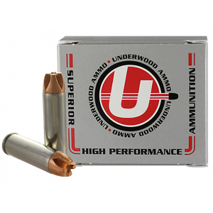 Underwood 500 S&W Magnum Ammo 350 Grain Lehigh Xtreme Penetrator Fluted Lead Free Box of 20 - Underwood Ammunition