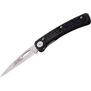 Knives of Alaska Bird & Trout Pocket Knife 3" Wharncliffe D2 Bead Blasted Blade SureGrip Handle Black - Knives Of Alaska