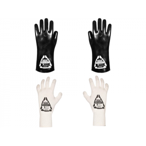 MIRA SAFETY Hazmat Gloves Large