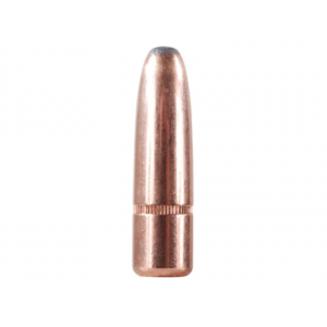 FACTORY SECOND BULLETS Factory Second 338 Caliber (338 Diameter) Bullets 250 Grain Round Nose with Cannelure Box of 100 (Bulk Packaged)