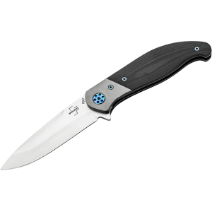 Boker Knives Undertow Pocket Knife 3.43" Drop Point D2 Satin Blade G-10 Handle Black - Boker Knives
