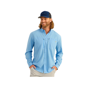 HUK Men's A1A Shirt Marolina Blue XL