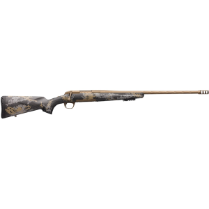 Browning X-Bolt Mountain Pro Bolt Action Rifle 30-06 Springfield 22" Fluted Burnt Bronze Cerakote Threaded Barrel Burnt Bronze Frame Accent Graphics Field Stock - Browning