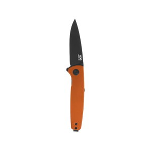 SOG Twitch III Assisted Opening Pocket Knife 3.1" Drop Point 154CM Titanium Nitride Blade Aluminum Handle Burnt Orange - Sog