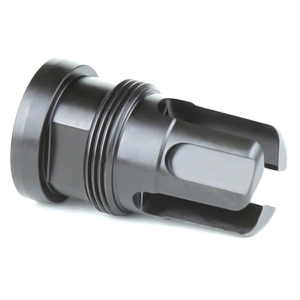 GRIFFIN ARMAMENT Taper Mount Minimalist Flash Hider Suppressor Mount M14x1 LH Thread 7.62mm Stainless Steel Nitride