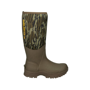 Muddy Outdoors Men's MTX 17" Rubber Boots Mossy Oak Bottomland 10 D - Muddy Outdoors